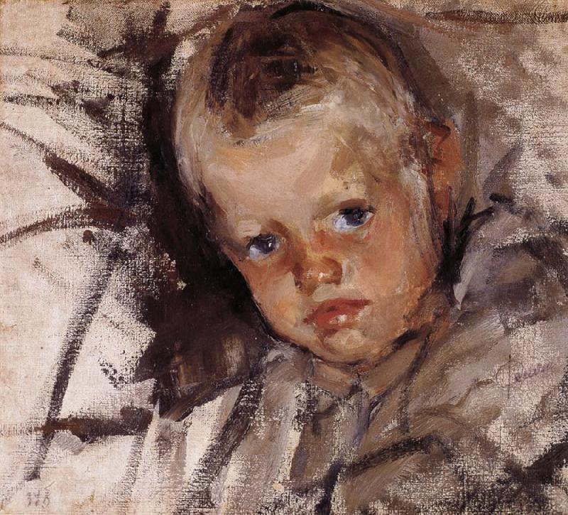 Nikolay Fechin Portrait of baby